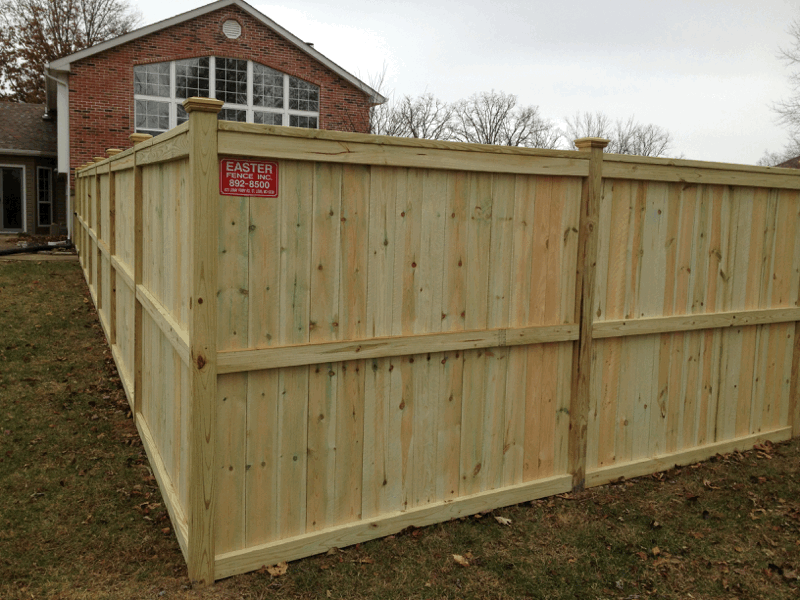 Wood Fence Double Gate Wood Fence Double Gate