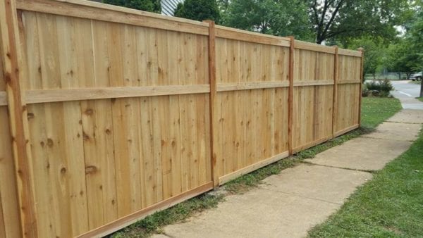 fencing-Cedar Cap & Trim – Easter Fence St. Louis