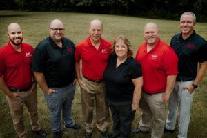 The Easter Family behind Easter Fence, Deck and Renovations